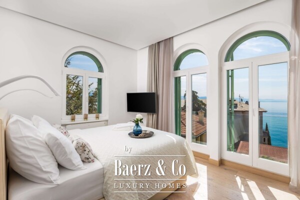 photo 4 Luxury Apartment in a Historic Opatija Villa with Breathtaking Panoramic Sea Views