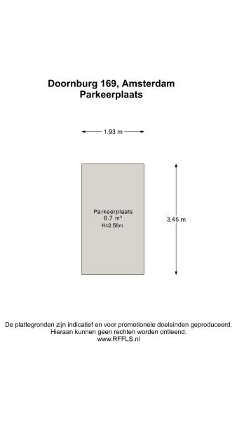Floor Plan 5 - Doornburg 169